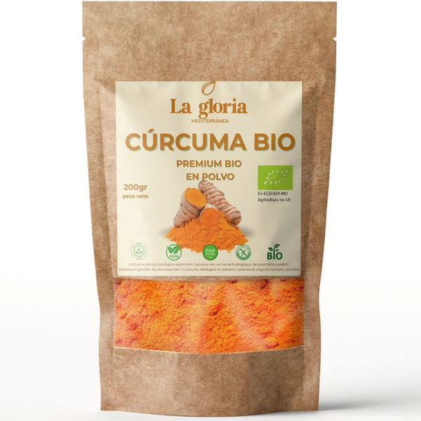 Cúrcuma ecológica en polvo y pimienta negra InZoe