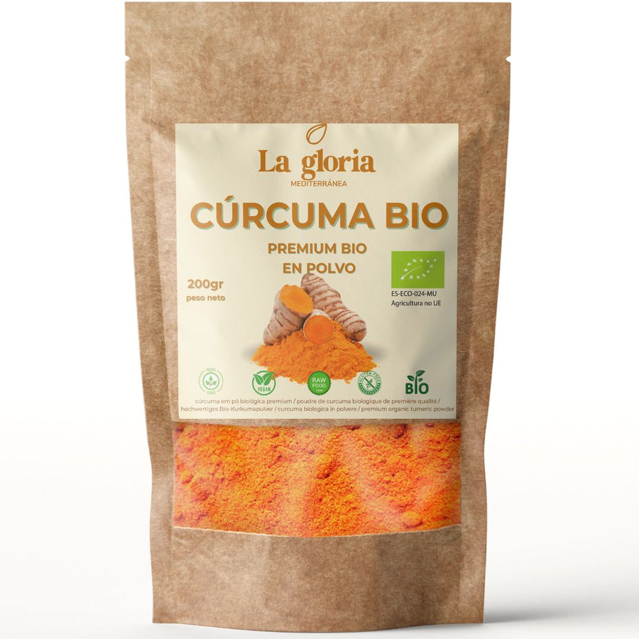Cúrcuma ecológica en polvo y pimienta negra InZoe