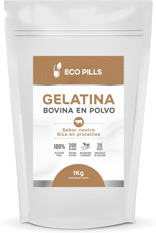 Gelatina bovina en polvo 200 Bloom