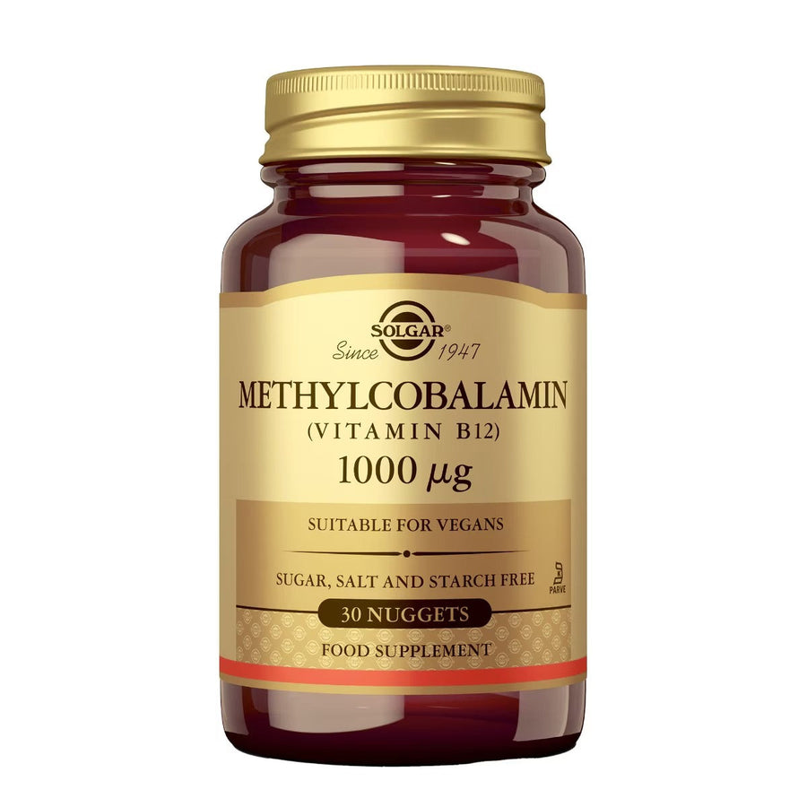 Envase de metilcobalamina (vitamina B12) en comprimidos
