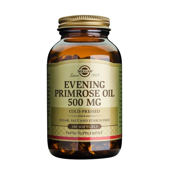 Envase de aceite de onagra en cápsulas blandas