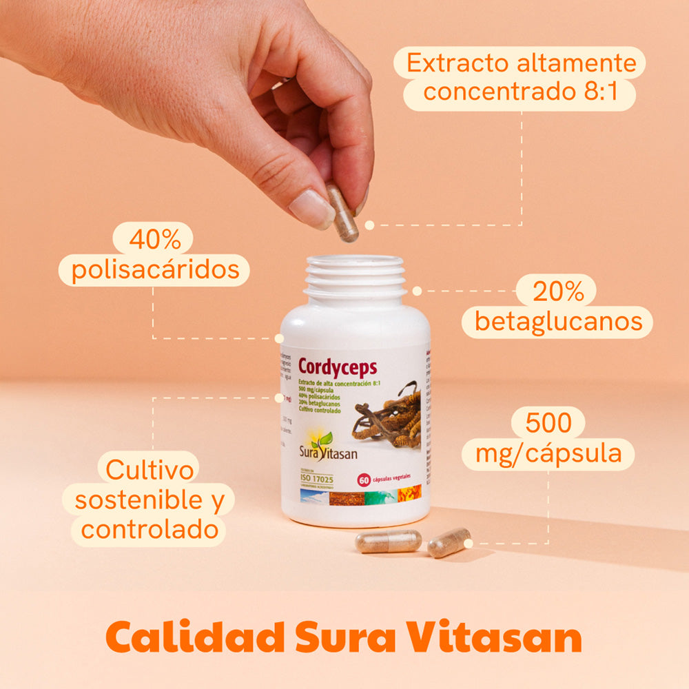 Cordyceps de Sura Vitasan – vista 6 (detalle del envase)