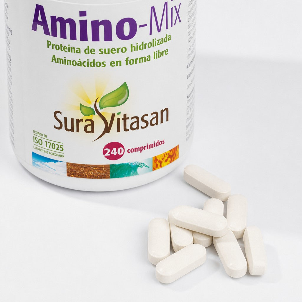 Amino-Mix de Sura Vitasan – vista 4 (detalle del envase)