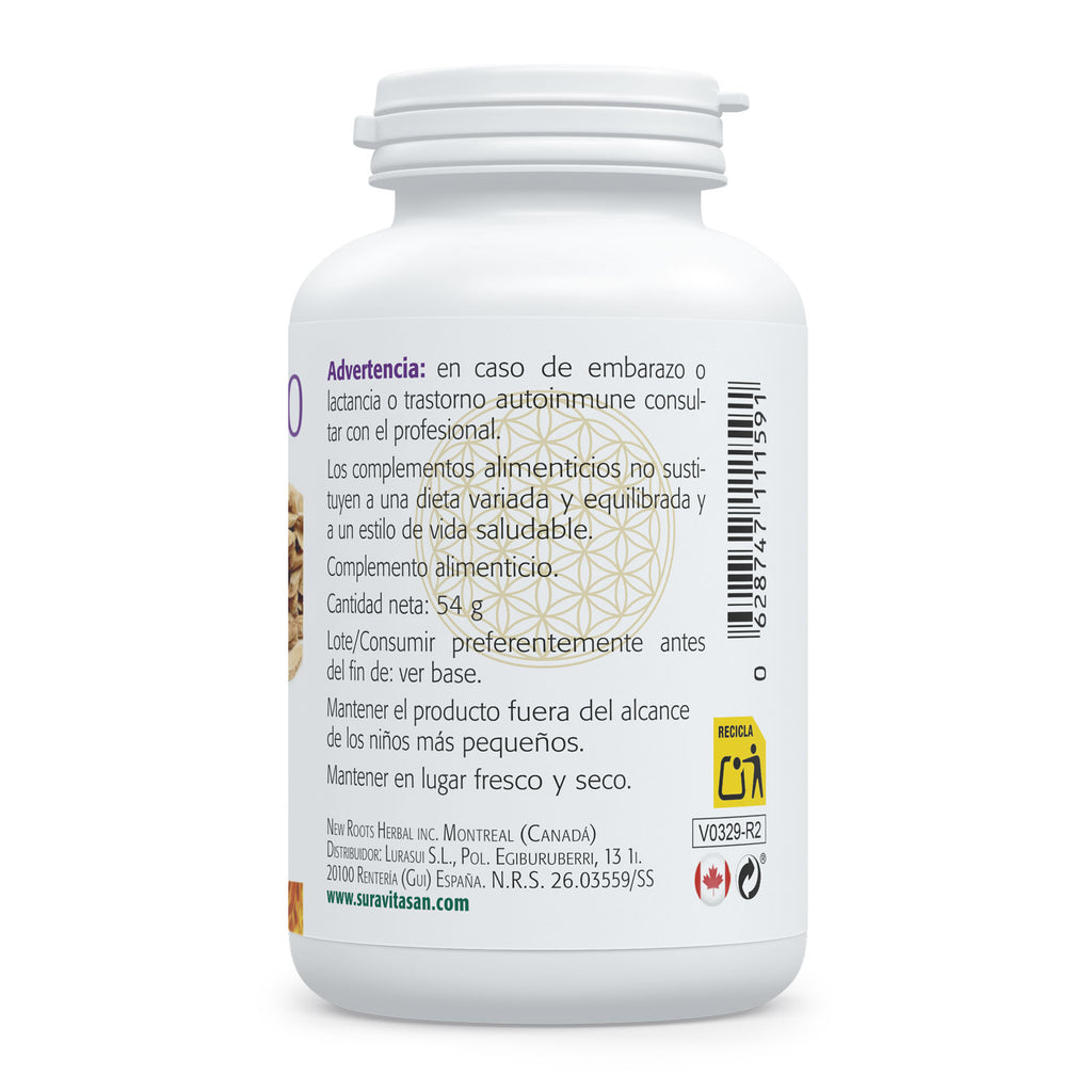 Composición y etiquetado de Astragalus 8000 de Sura Vitasan – parte 1