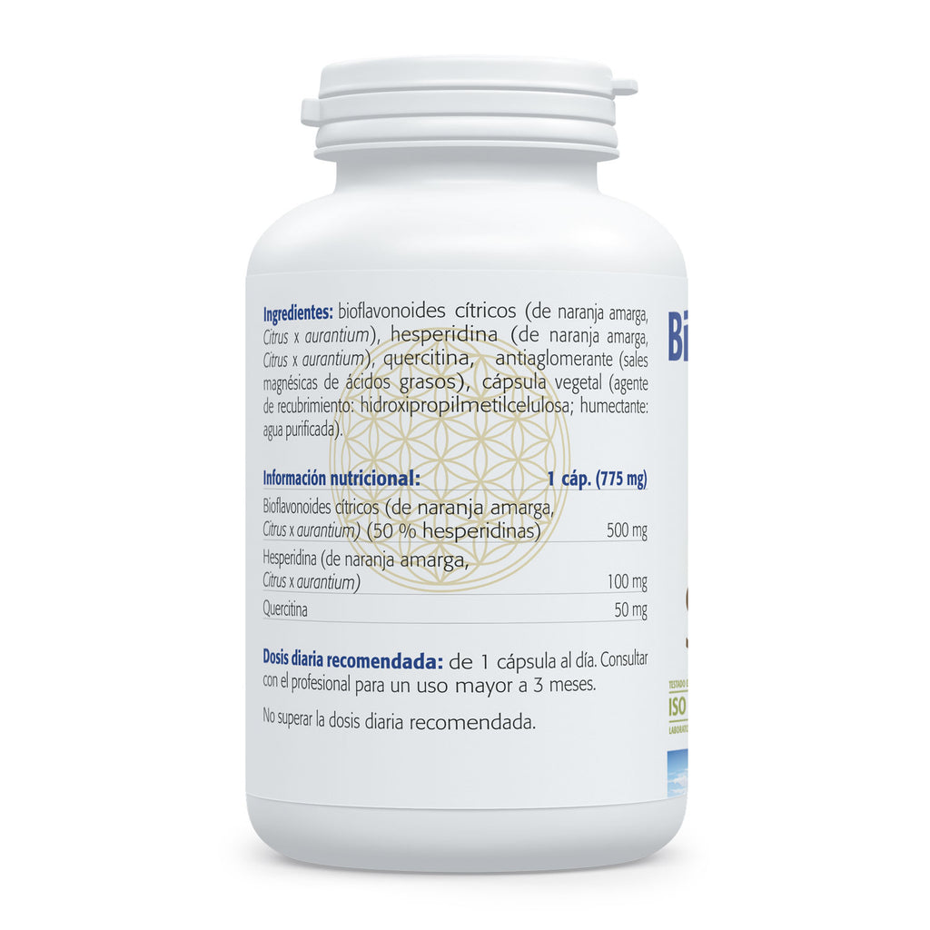 Composición y etiquetado de Bioflavonoides Cítricos de Sura Vitasan – ficha 2