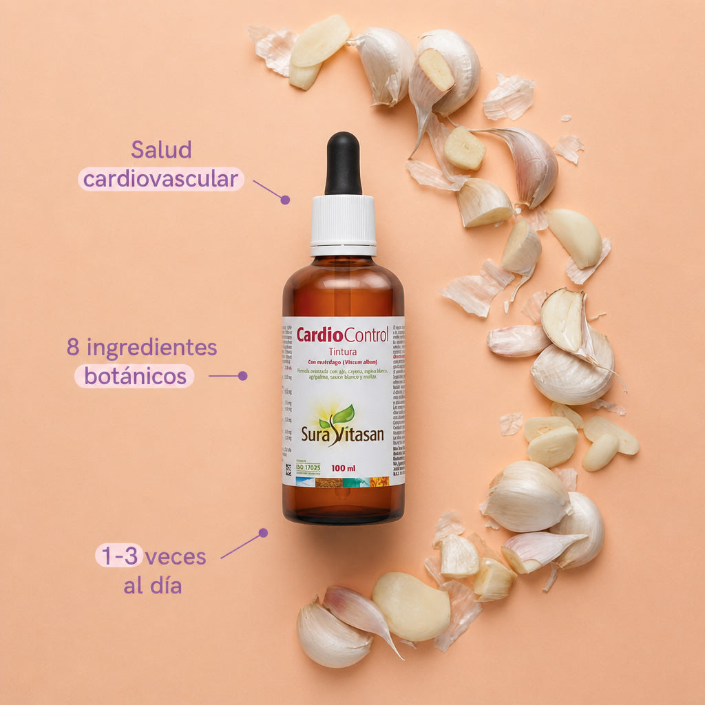 Cardio Control de Sura Vitasan – vista 5 (detalle del envase)