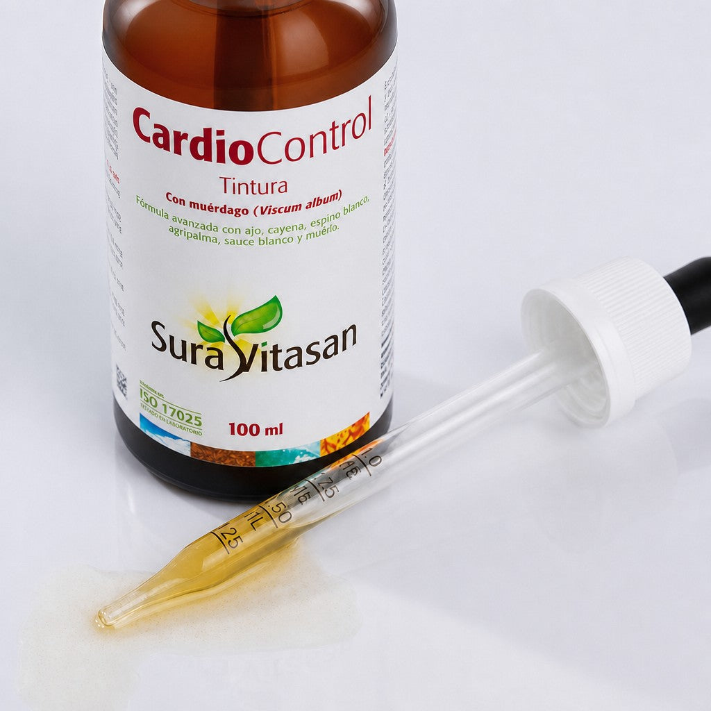 Cardio Control de Sura Vitasan – vista 4 (detalle del envase)