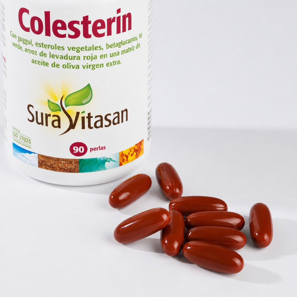 Colesterin de Sura Vitasan – vista 4 (detalle del envase)