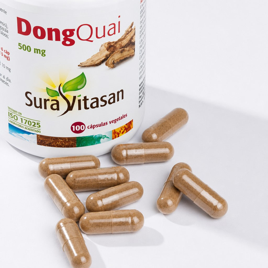 Dong Quai de Sura Vitasan – vista 2 (detalle del envase)