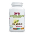 Envase de Sura Vitasan Liver con cardo mariano y alcachofa 90 cápsulas, vista frontal