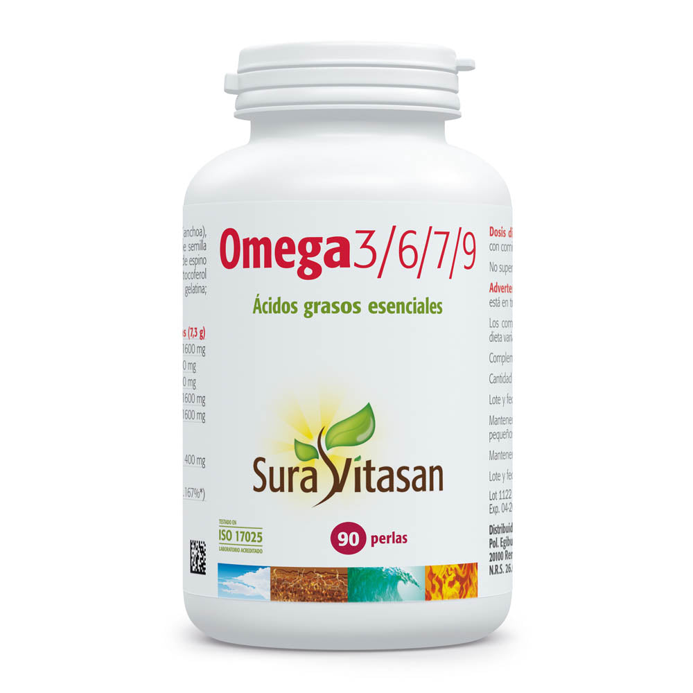Sura Vitasan Omega 3/6/7/9 – 90 cápsulas