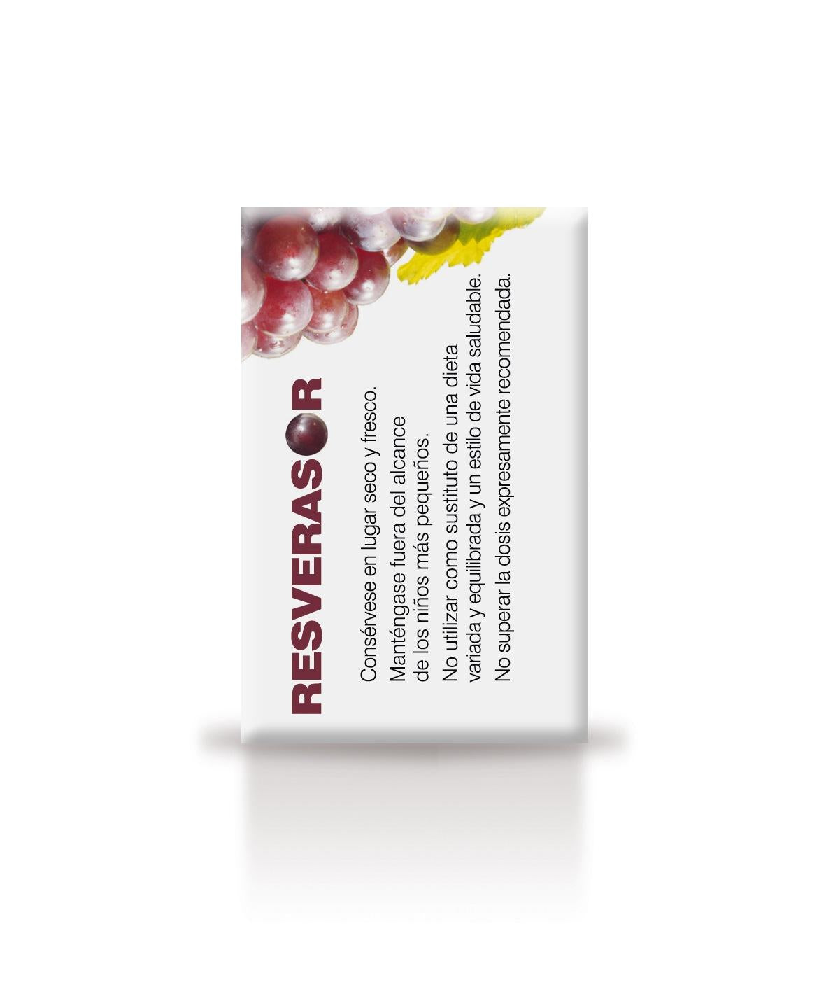 Soria Natural Resverasor 60 comprimidos, vista lateral derecha del envase