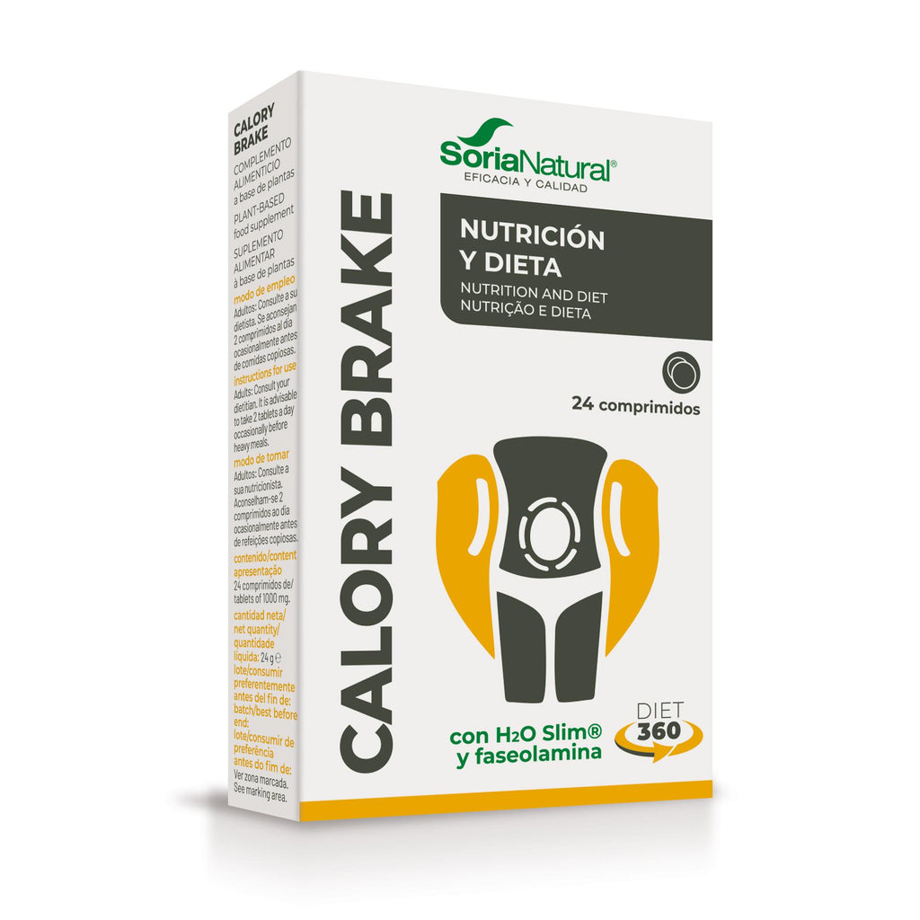 Soria Natural Calory Brake 24 comprimidos, caja del producto