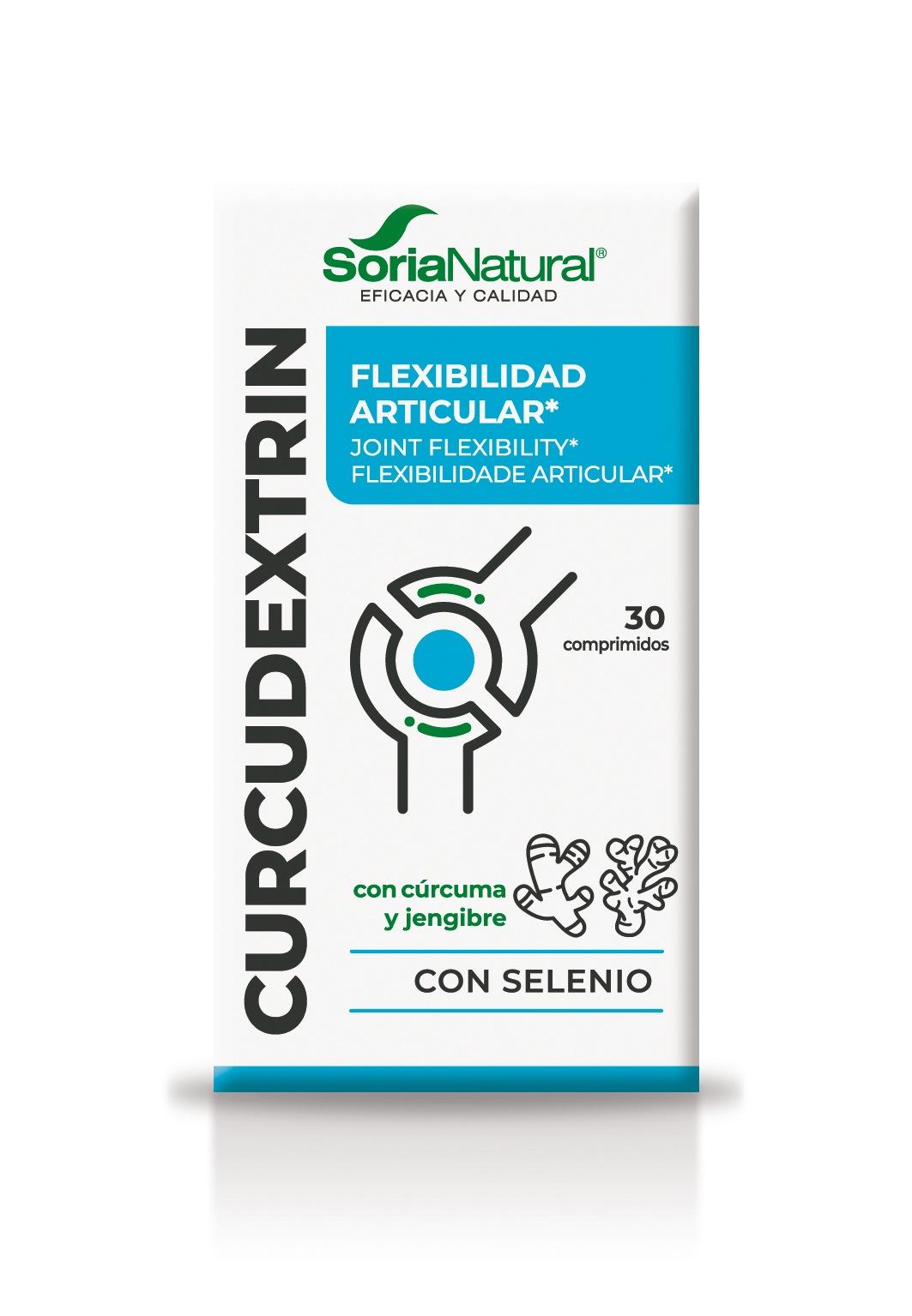 Soria Natural Curcudextrin 30 comprimidos, vista adicional del envase (3 de 4)