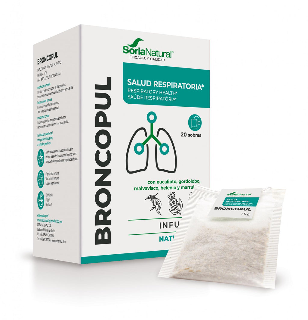 Soria Natural Broncopul Natusor 25 20 bolsitas, caja de bolsitas, imagen principal