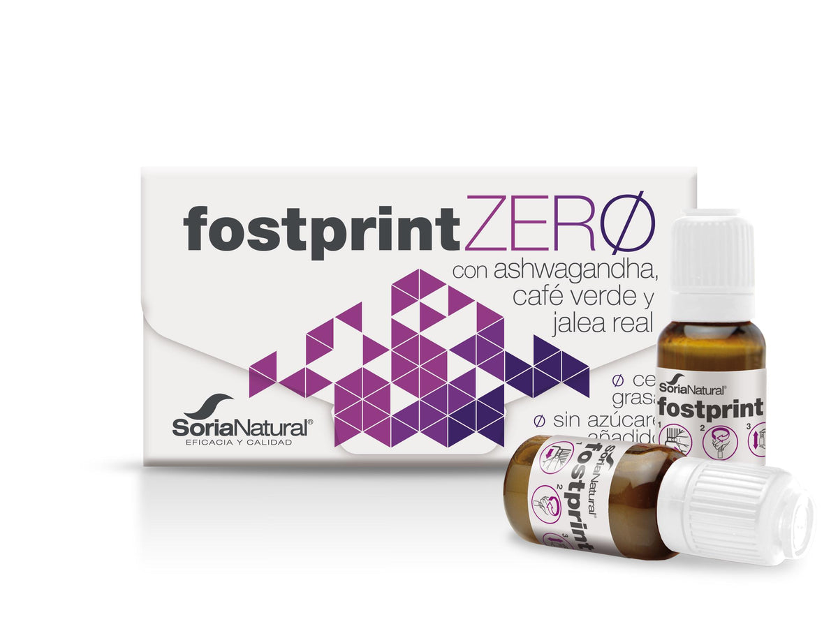 Soria Natural Fost Print Zero 15 viales, imagen de presentación del envase