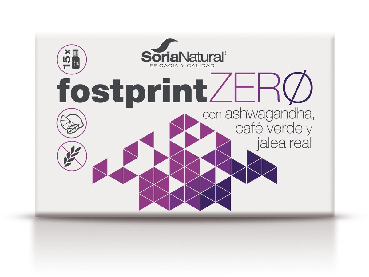 Soria Natural Fost Print Zero 15 viales, vista superior del envase