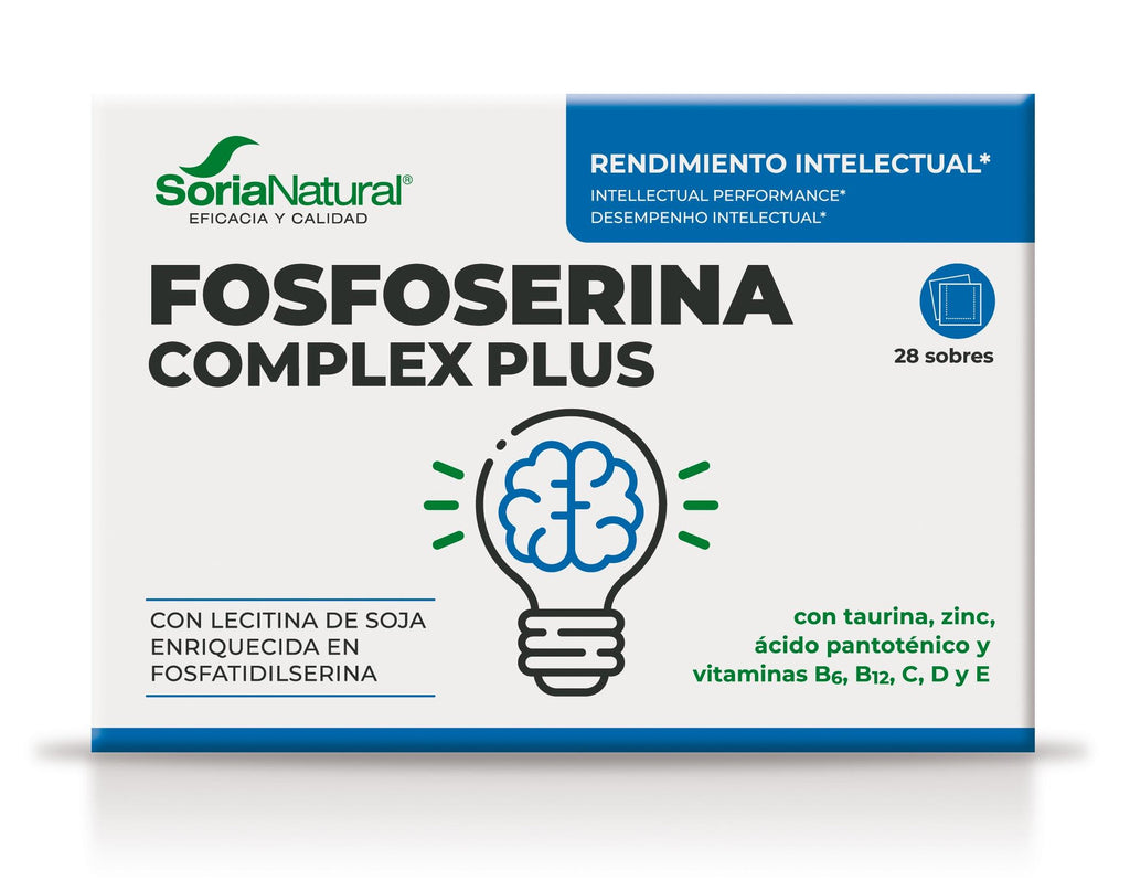 Soria Natural Fosfoserina Complex Plus 28 sobres, tercera imagen del producto