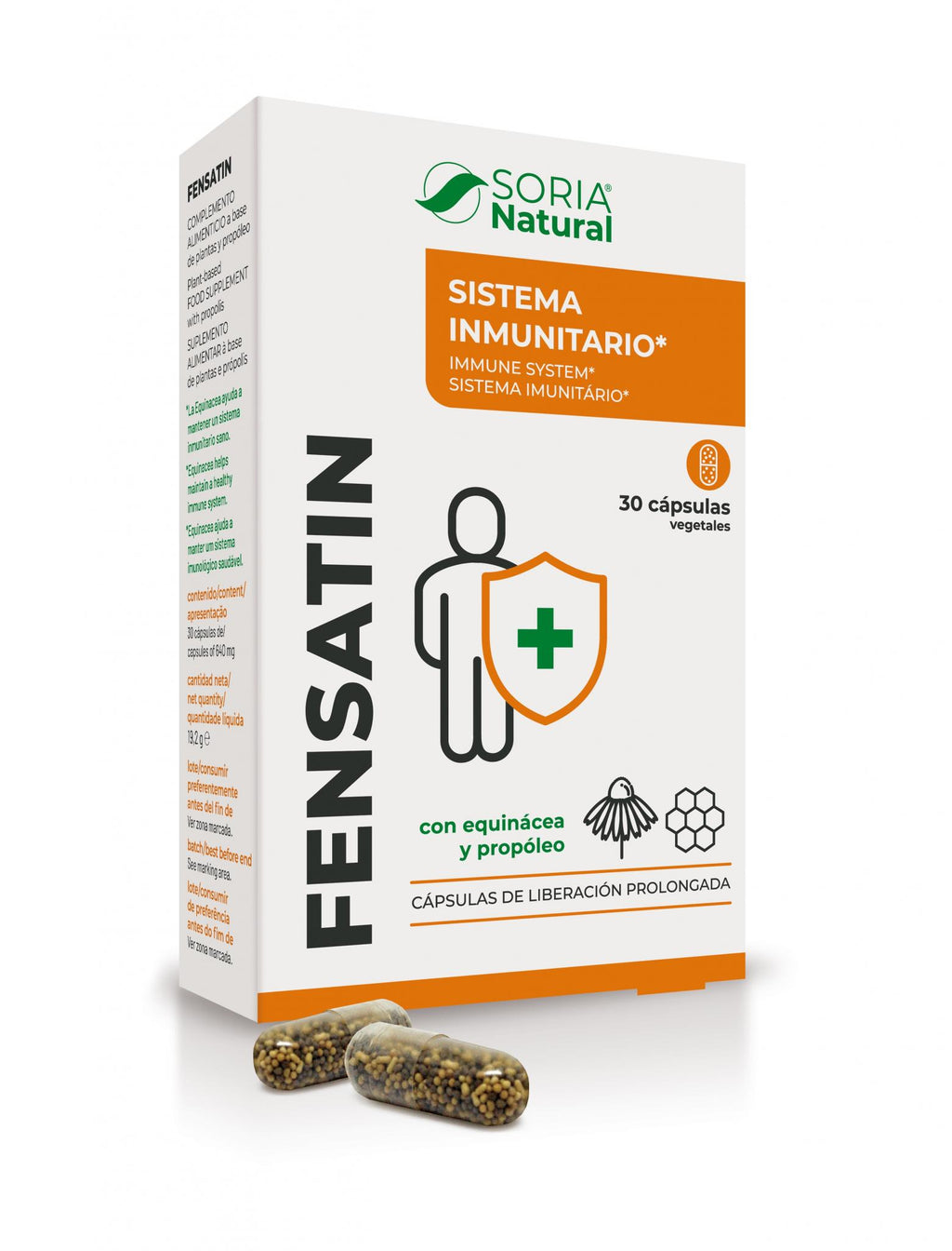 Soria Natural Fensatin 30 cápsulas, imagen principal del producto
