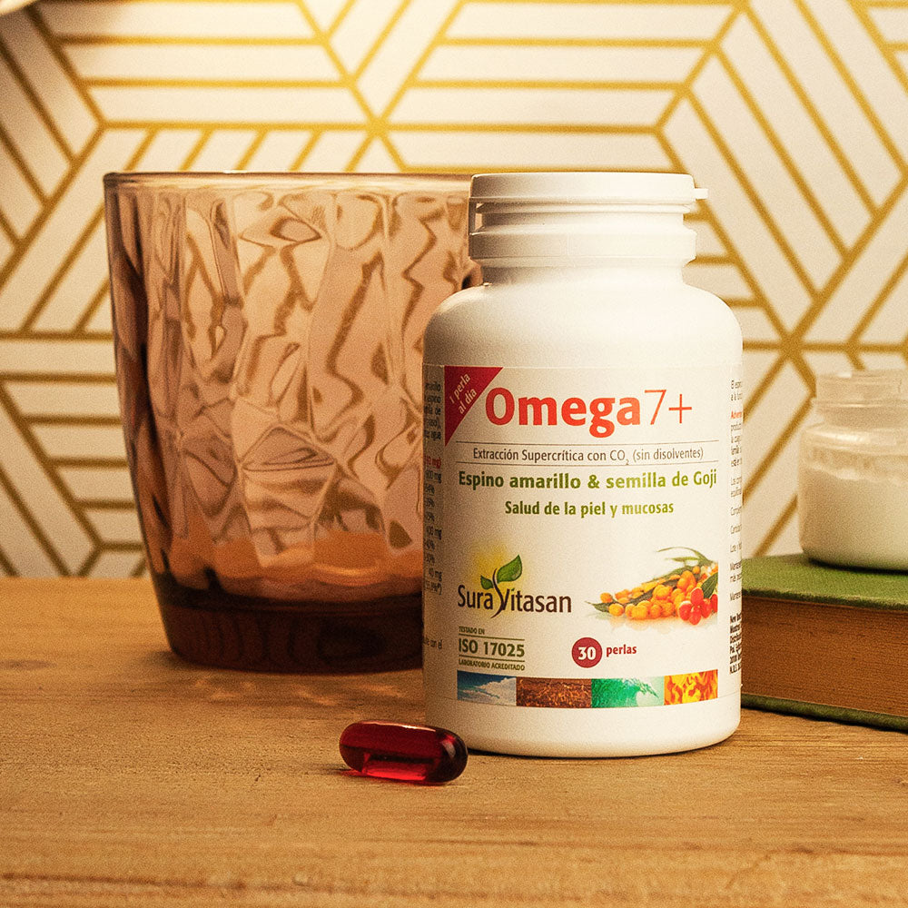 Sura Vitasan Omega 7+ aceite de espino amarillo y semilla de goji – 30 perlas – vista adicional 5