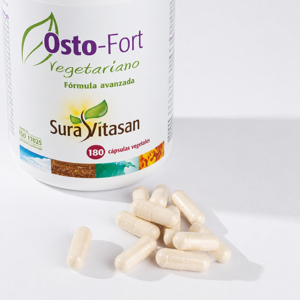 Sura Vitasan Osto-Fort Vegetariano – 180 cápsulas – imagen 4
