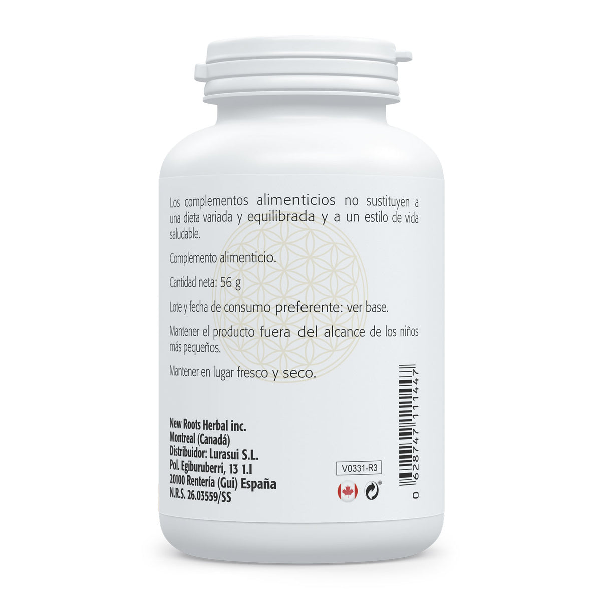 Sura Vitasan Quercitin 98 quercitina 500 mg por cápsula vegetal – 90 cápsulas – detalle de la fórmula