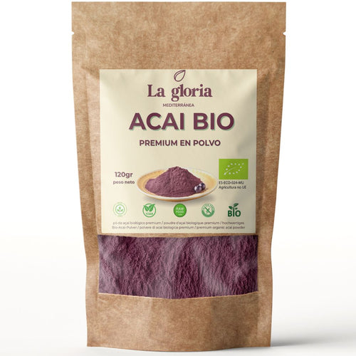 Açaí en polvo ecológico superalimento La Gloria Mediterránea