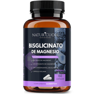 Bisglicinato de magnesio puro elemental Naturcuore
