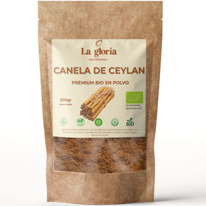Canela de Ceylán en polvo ecológica La Gloria Mediterránea