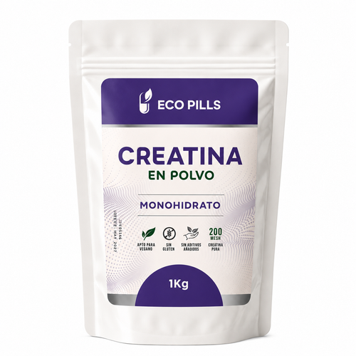 Creatina monohidrato en polvo Eco Pills