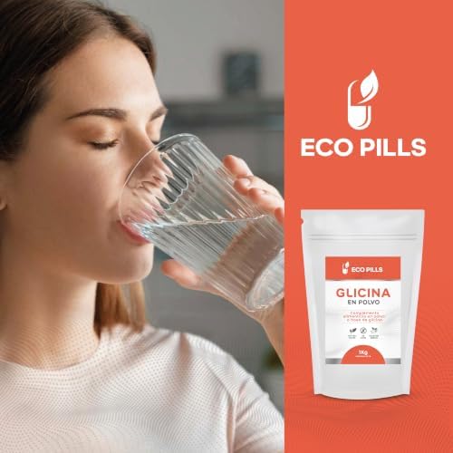 Glicina en Polvo Eco Pills disuelta en agua, modo de uso