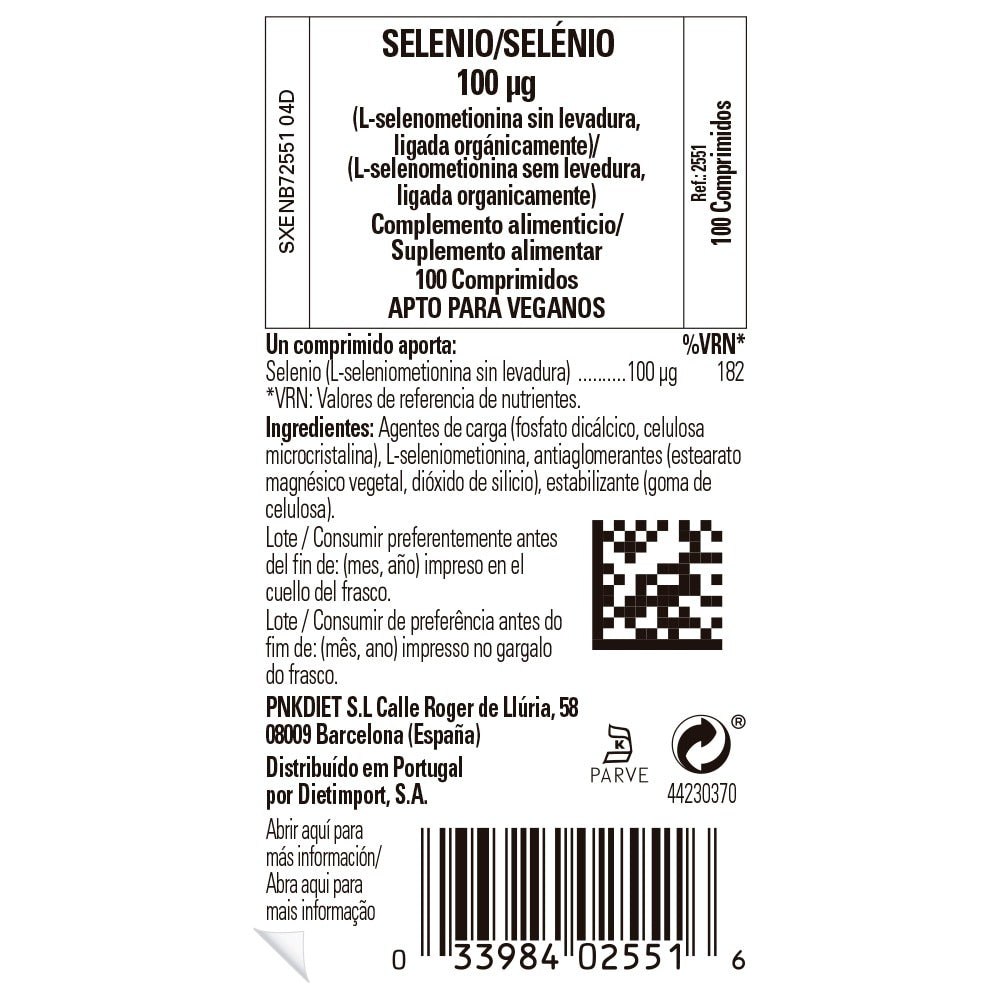 Solgar Selenio 100 µg – 100 comprimidos – imagen 3