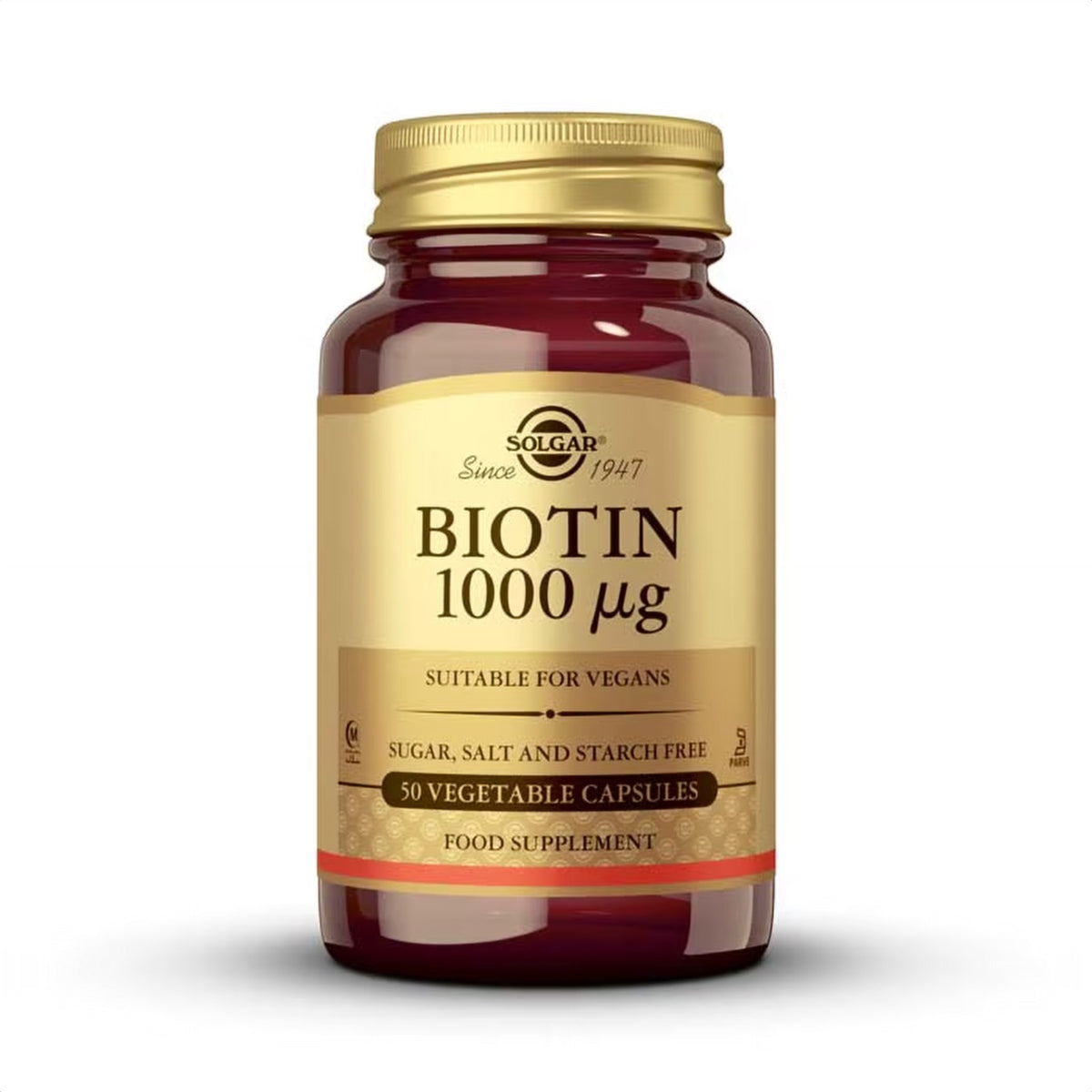 Solgar Biotina 1000 µg – 50 cápsulas