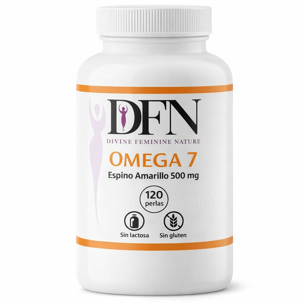 Omega 7 Espino Amarillo perlas Divine Feminine Nature
