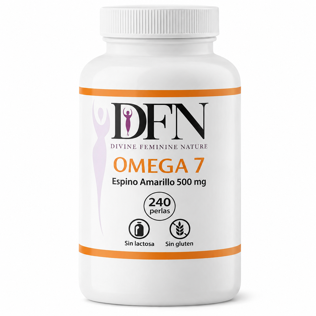 Omega 7 Espino Amarillo perlas Divine Feminine Nature