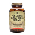 Solgar Fibra de Cáscaras de Psyllium 500 mg, 200 cápsulas vegetales: envase, vista frontal