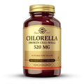 Solgar Clorella 520 mg, 100 cápsulas vegetales: envase, vista frontal