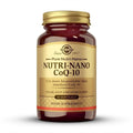Solgar Nutri-Nano CoQ-10 Coenzima Q10 Micelada, 50 perlas: envase, vista frontal