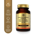 Solgar Ácido Hialurónico Complex con Colágeno 120 mg, 30 comprimidos: envase, vista frontal