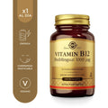 Solgar Vitamina B12 1000 µg, 250 comprimidos masticables: envase, vista frontal