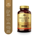 Solgar Vitamina B1 500 mg, 100 comprimidos: envase, vista frontal