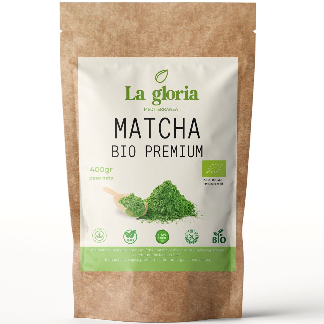 Té matcha ecológico grado premium La Gloria Mediterránea