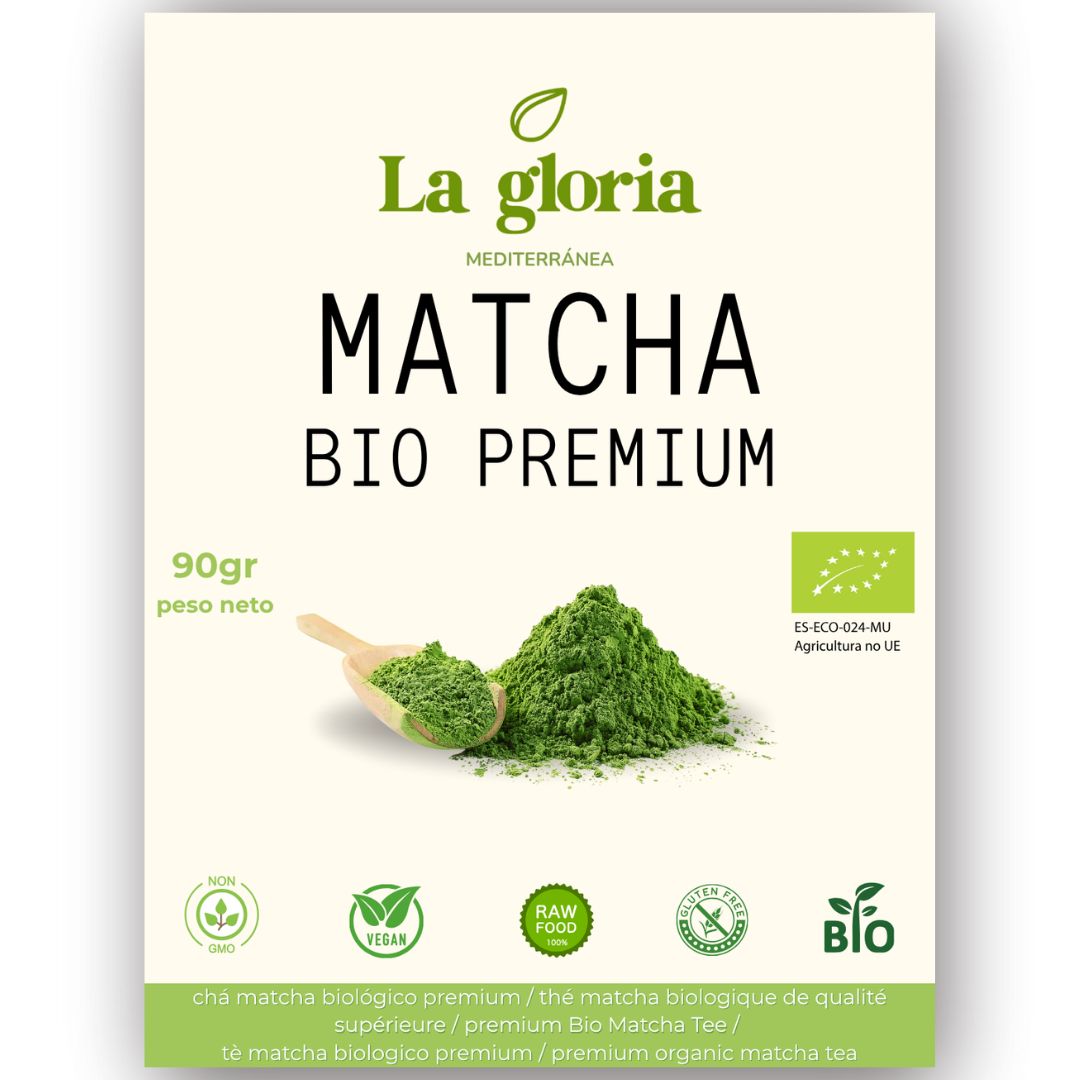 Té matcha ecológico grado premium La Gloria Mediterránea